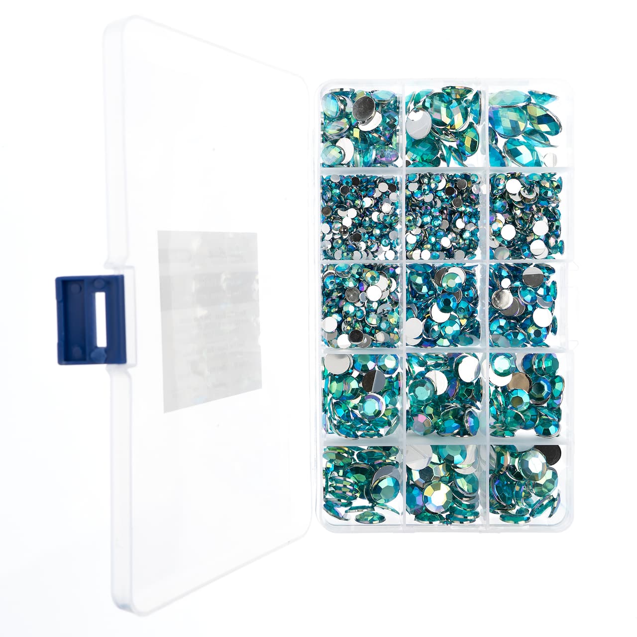 John Bead Round & Oval Acrylic Flatback Rhinestones in Box